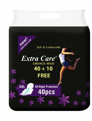 Extra Care Ultra Soft Sanitary Pads - Extra Large Size (40+ 10 Extra Counts) Sanitary Pad