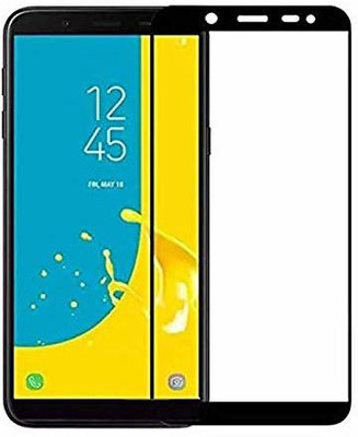 XRENGTH Edge To Edge Tempered Glass for Samsung Galaxy J6 Plus(Pack of 1)