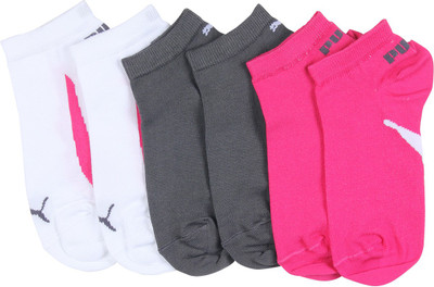 Puma Men & Women Solid Ankle Length(Pack of 3)
