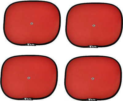 Fit Fly Side Window, Rear Window Sun Shade For Universal For Car Universal For Car(Red)