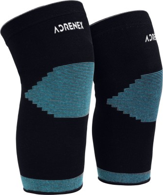 Adrenex by Flipkart Knee Cap Compression Support Knee Support(Black, Blue)