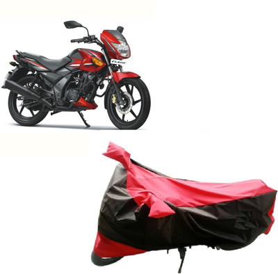 COVERPLANET Two Wheeler Cover for TVS(Flame DS 125, Pink)