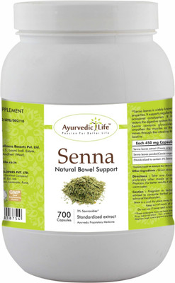 Ayurvedic Life Senna 700 Capsules Value Pack(700)