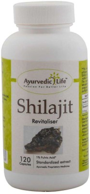 Ayurvedic Life Shilajit 120 capsules