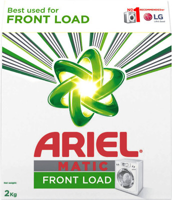 Ariel Matic Front Load Washing Powder 2kg Detergent Powder(2 kg)