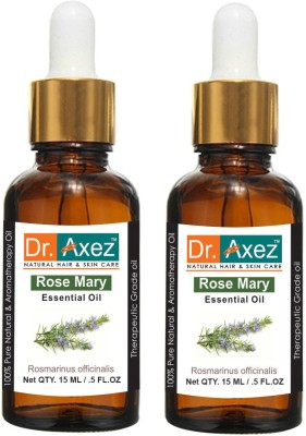Dr. Axez Pure Natural Rosemary Essential Oil (15ML Pack of 2)(15 ml)