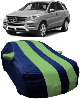 MoTRoX Car Cover For Mercedes Benz ML250 (With Mirror Pockets)(Blue, Green)