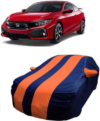 MoTRoX Car Cover For Mahindra Marazzo (With Mirror Pockets)(Blue, Orange)