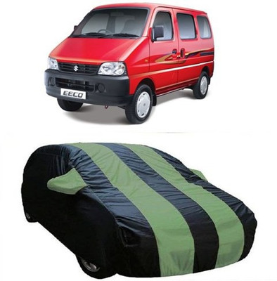 AASDEE Car Cover For Maruti Suzuki Eeco (With Mirror Pockets)(Green)