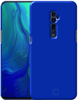 CASE CREATION Back Cover for Oppo Reno 10x Zoom 2019(Blue, Grip Case, Pack of: 1)