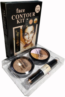 Kiss Beauty Concealer Highlighter Contour Kit Concealer(3 Items in the set)