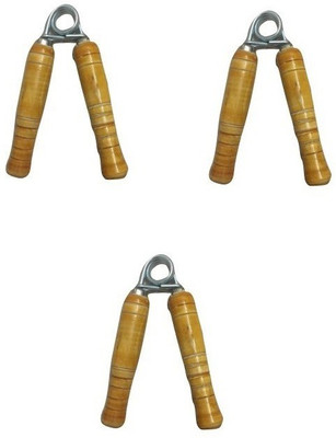 le buckle Power Hand Grip ( Pack of 3) Hand Grip/Fitness Grip(Brown)