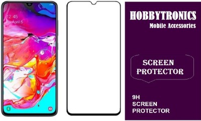 HOBBYTRONICS Edge To Edge Tempered Glass for Samsung Galaxy M10(Pack of 1)