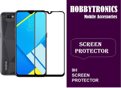 HOBBYTRONICS Edge To Edge Tempered Glass for Redmi Note 7S(Pack of 1)