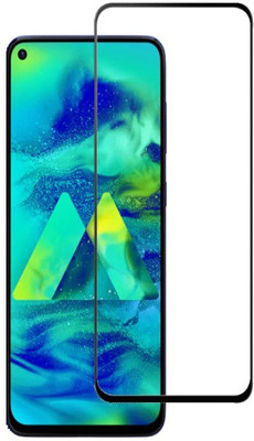 Q Box Edge To Edge Tempered Glass for Samsung galaxy M40(Pack of 1)