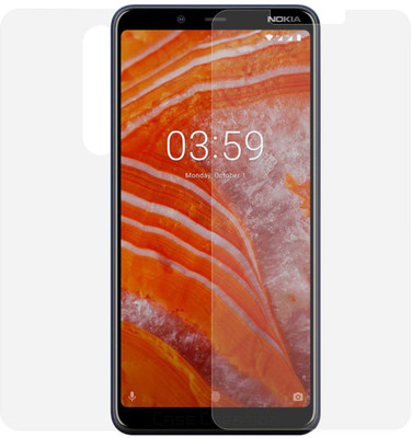 CASE CREATION Impossible Screen Guard for Nokia 3.1+(Pack of 2)