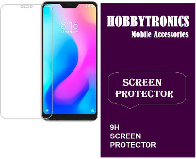 HOBBYTRONICS Tempered Glass Guard for Mi Redmi 6 pro(Pack of 1)