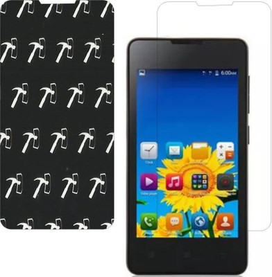 CHAMBU Tempered Glass Guard for NOKIA ASHA 205 DUAL SIM(Pack of 1)