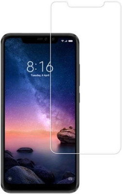 HOBBYTRONICS Tempered Glass Guard for Mi Redmi 6 pro(Pack of 1)