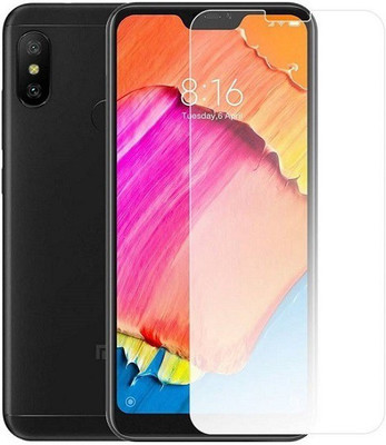 HOBBYTRONICS Tempered Glass Guard for Mi Redmi 6 pro(Pack of 1)