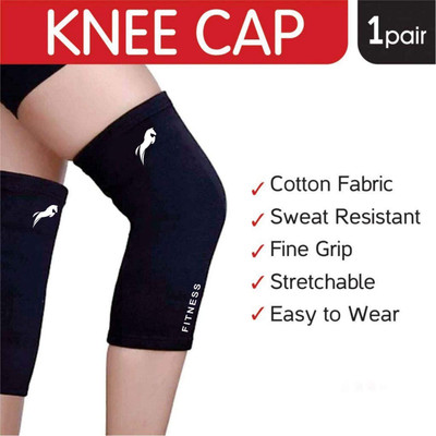 Just Rider Knee cap,Knee Brace,Adjustable Knee Support,Knee Support Knee Support(Black)