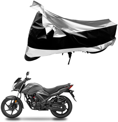 Flipkart SmartBuy Waterproof Two Wheeler Cover for Honda(Black, Silver)