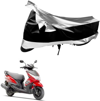 Flipkart SmartBuy Waterproof Two Wheeler Cover for Yamaha(Ray Z, Black, Silver)