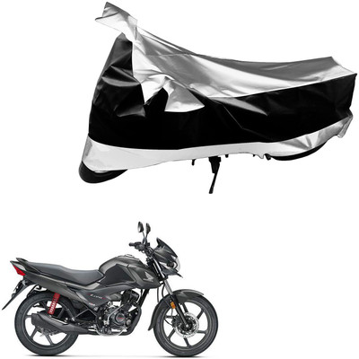 SMART BUYY Waterproof Two Wheeler Cover for Honda(Livo, Black, Silver)