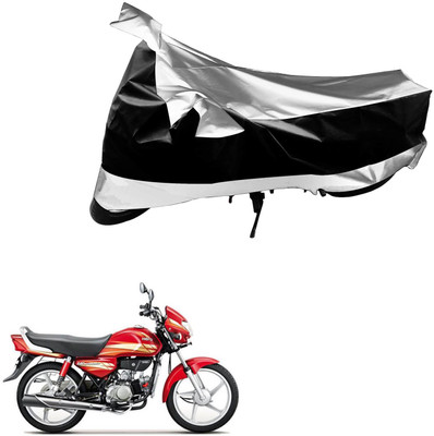 Flipkart SmartBuy Waterproof Two Wheeler Cover for Universal For Bike(Black, Silver)