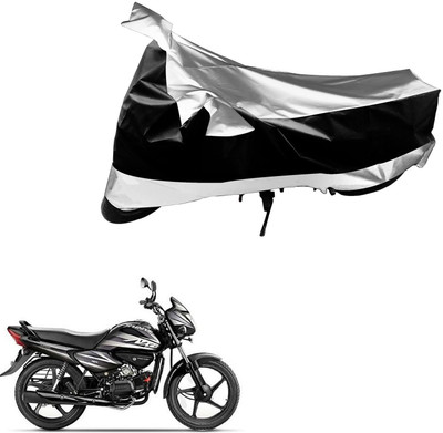 Flipkart SmartBuy Waterproof Two Wheeler Cover for Hero(Black, Silver)