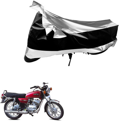 Flipkart SmartBuy Waterproof Two Wheeler Cover for Yamaha(Black, Silver)