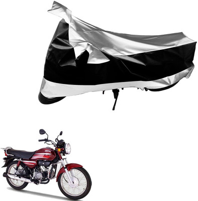 SMART BUYY Waterproof Two Wheeler Cover for Honda(CD Dawn, Black, Silver)