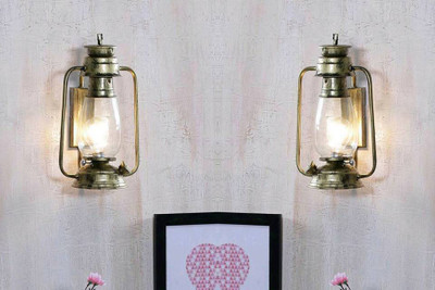VAGalleryKing Picture Light Wall Lamp Without Bulb(Pack of 2)