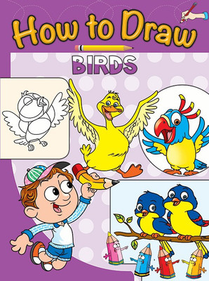 How to Draw Birds(English, Paperback, Om Books Editorial Team)