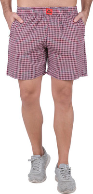 Dam Checkered Men Boxer
