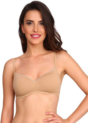 JOCKEY Women T-Shirt Lightly Padded Bra(Beige)