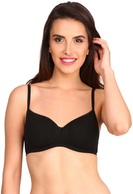 JOCKEY Women T-Shirt Lightly Padded Bra(Black)