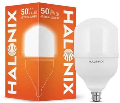 HALONIX 50 W Basic Round B22 LED Bulb(White)