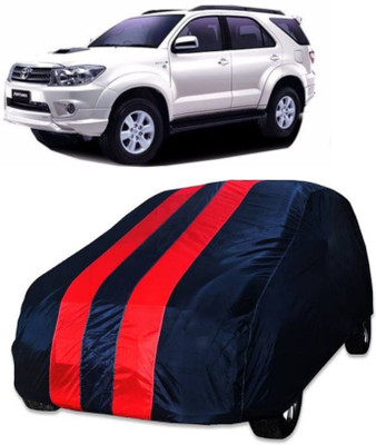 MoTRoX Car Cover For Toyota Fortuner Old (Without Mirror Pockets)(Red, Blue)
