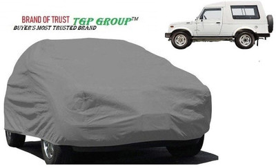 TGP GROUP Car Cover For Maruti Suzuki Gypsy (Without Mirror Pockets)(Grey)