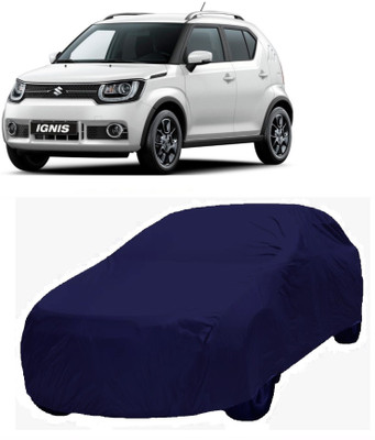MoTRoX Car Cover For Maruti Suzuki Ignis (Without Mirror Pockets)(Blue)
