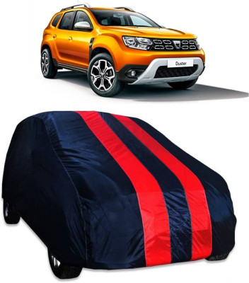MoTRoX Car Cover For Renault Duster (Without Mirror Pockets)(Red, Blue)