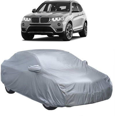 MoTRoX Car Cover For BMW X3 (With Mirror Pockets)(Silver)