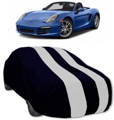 MoTRoX Car Cover For Porsche Boxster (Without Mirror Pockets)(Red, White)