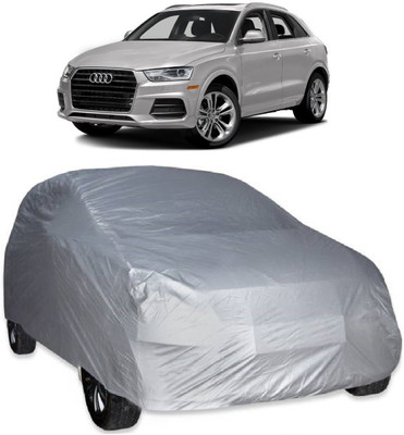 MoTRoX Car Cover For Audi Q3 (Without Mirror Pockets)(Silver)