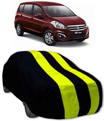 MoTRoX Car Cover For Maruti Suzuki Ertiga (Without Mirror Pockets)(Red, Yellow)