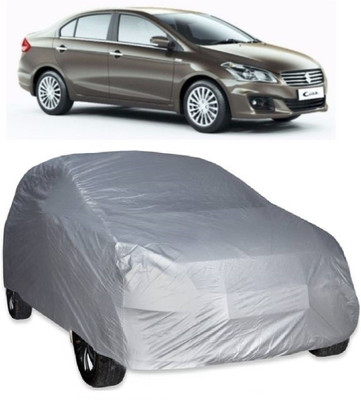 MoTRoX Car Cover For Maruti Suzuki Ciaz (Without Mirror Pockets)(Silver)