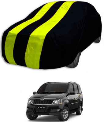 MoTRoX Car Cover For Mahindra Xylo (Without Mirror Pockets)(Red, Yellow)