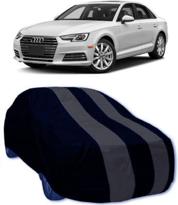 MoTRoX Car Cover For Audi A4 (Without Mirror Pockets)(Grey, Blue)