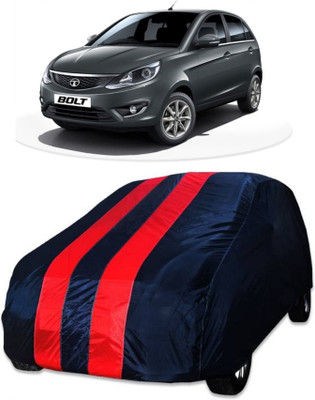 MoTRoX Car Cover For Tata Bolt (Without Mirror Pockets)(Red, Blue)